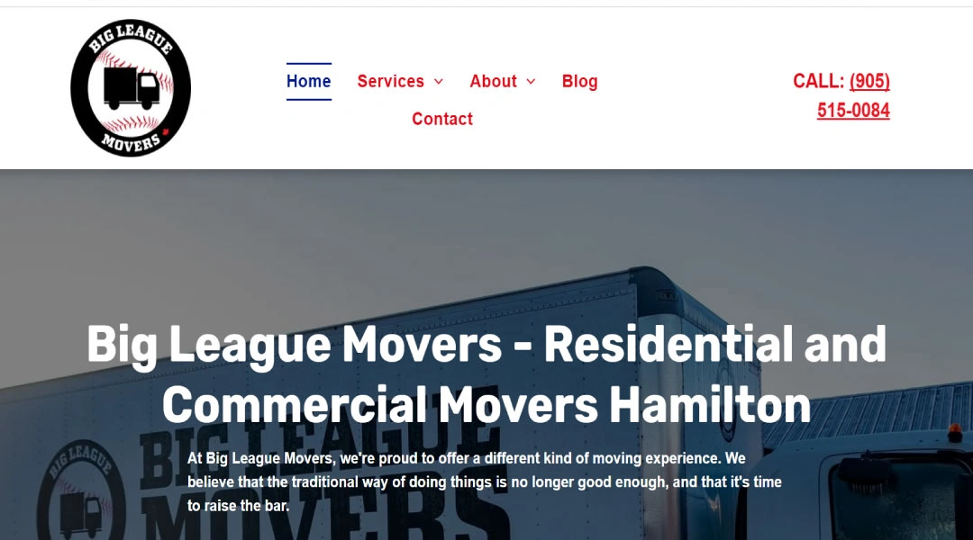 Big League Movers Hamilton