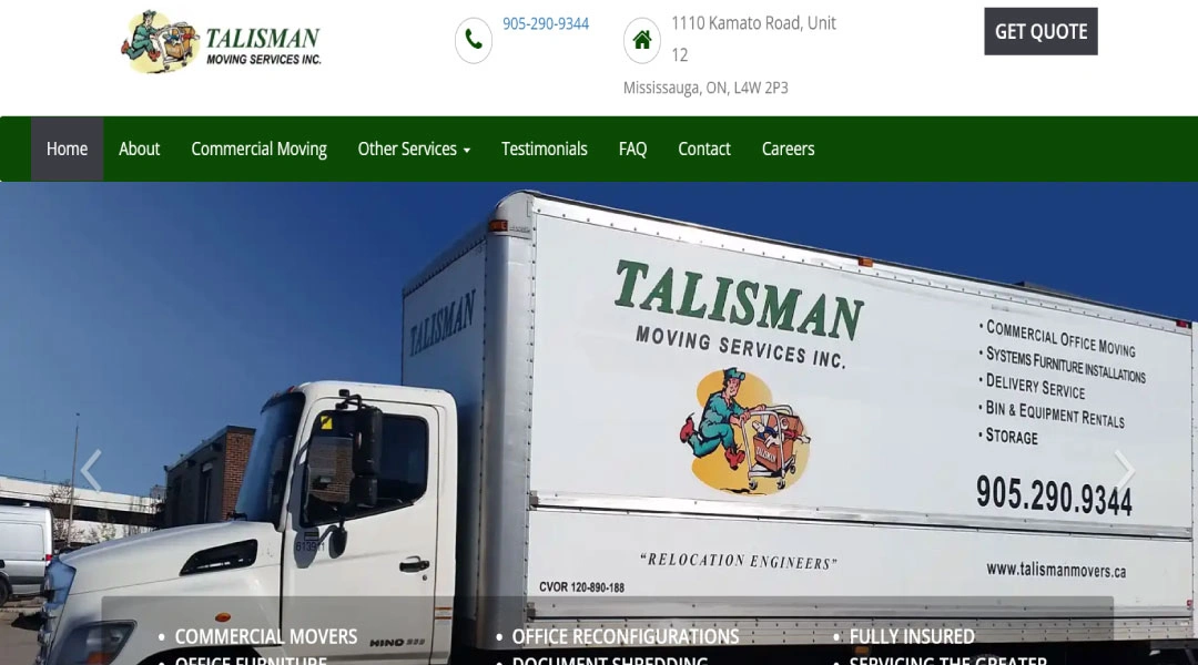 Talisman Moving Services Inc.
