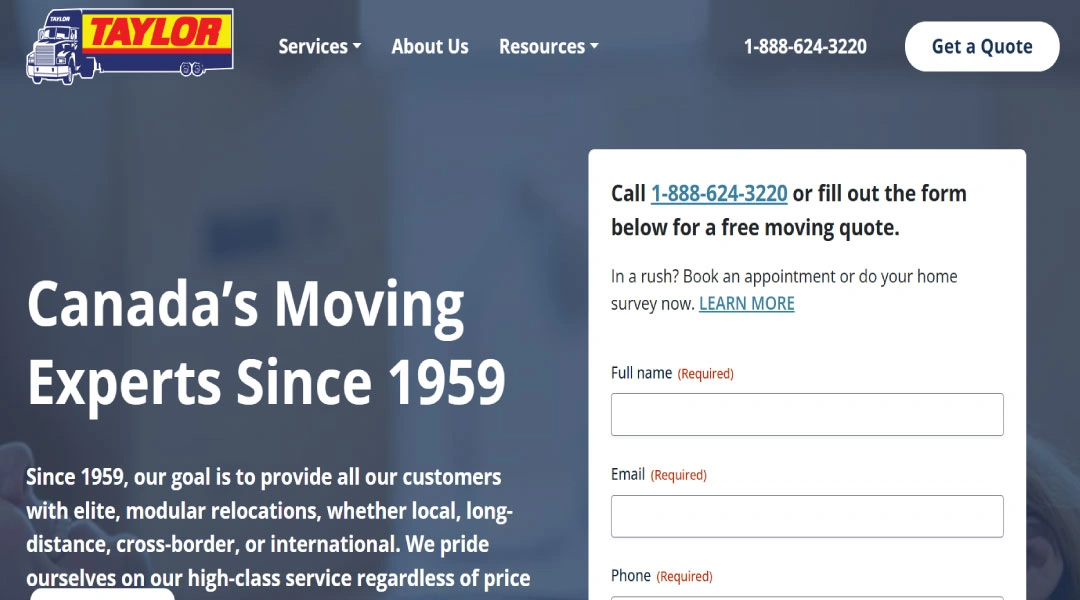 Taylor Moving & Storage Ltd