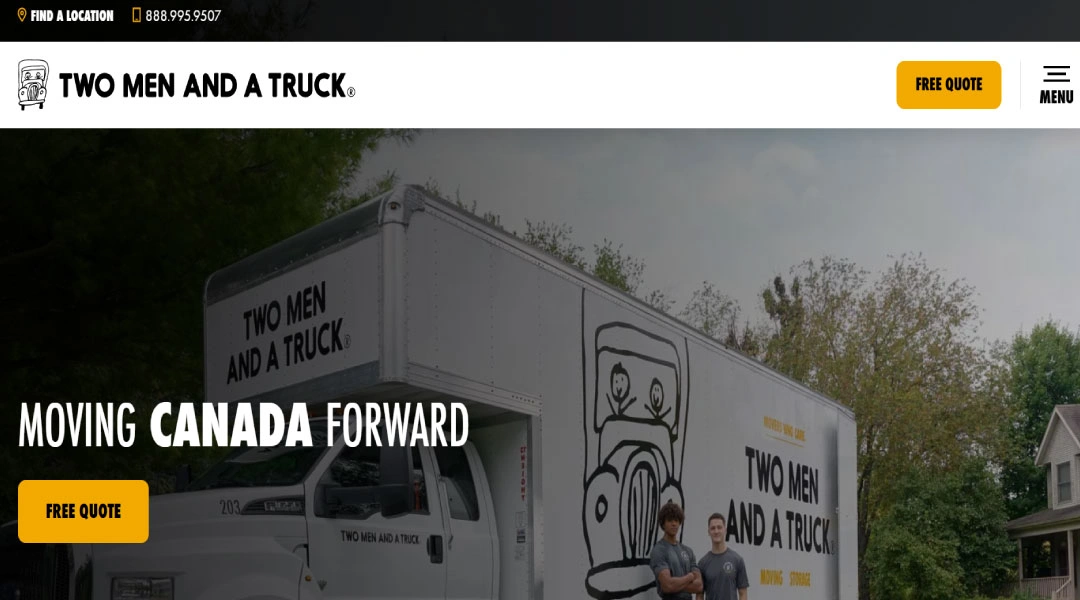 TWO MEN AND A TRUCK Canada