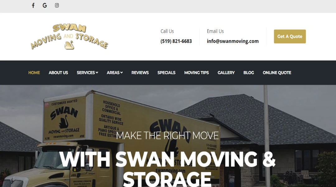 Swan Moving & Storage Inc.