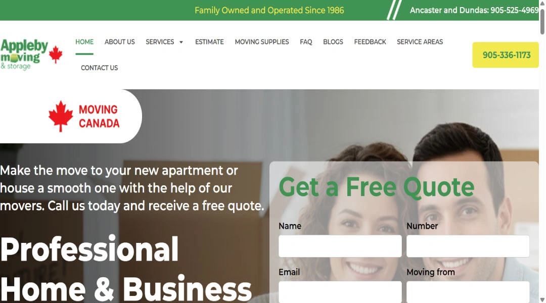 AppleBy Moving Storage & Ltd.